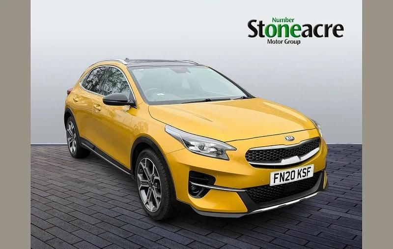 Used Kia XCeed First Edition 138 HP (101 kW) 2020 Yellow SUV
