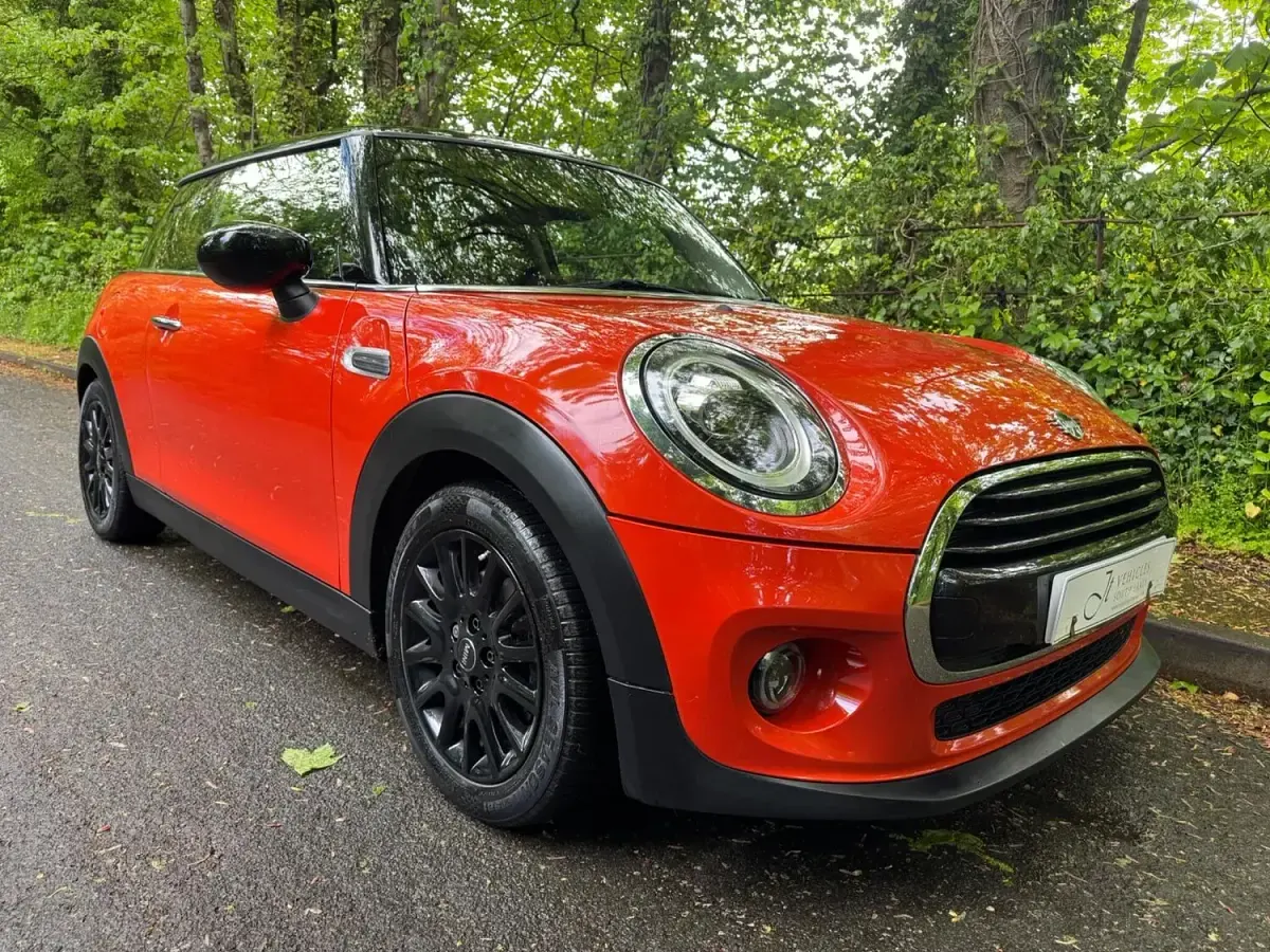 Used Mini Cooper Classic 2019 Orange Hatchback