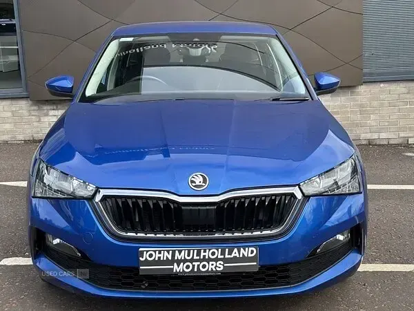 Used Skoda Scala SE 150 HP (110 kW) 2020 Blue Hatchback
