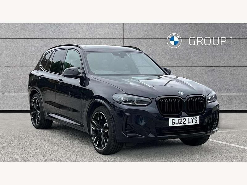 Black Used 2022 BMW X3 M Sport SUV | £44,495 (A bit pricey) - Image 1/4