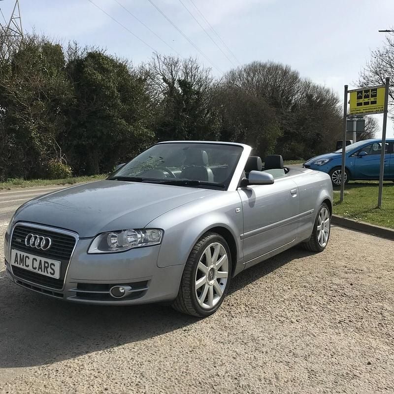 Silver Used 2008 Audi A4 Cabriolet S-Line Cabriolet | £2,895 (Fair price) - Image 1/4