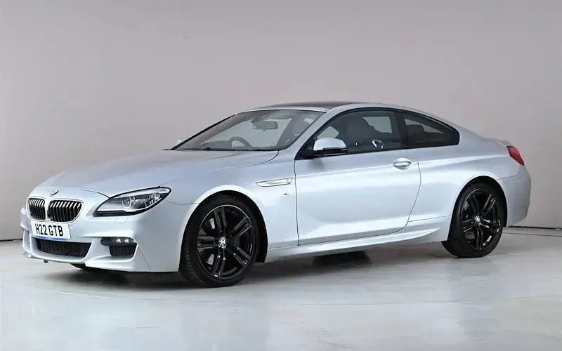 Used BMW 640 M Sport 313 HP (230 kW) 2017 Silver Coupe