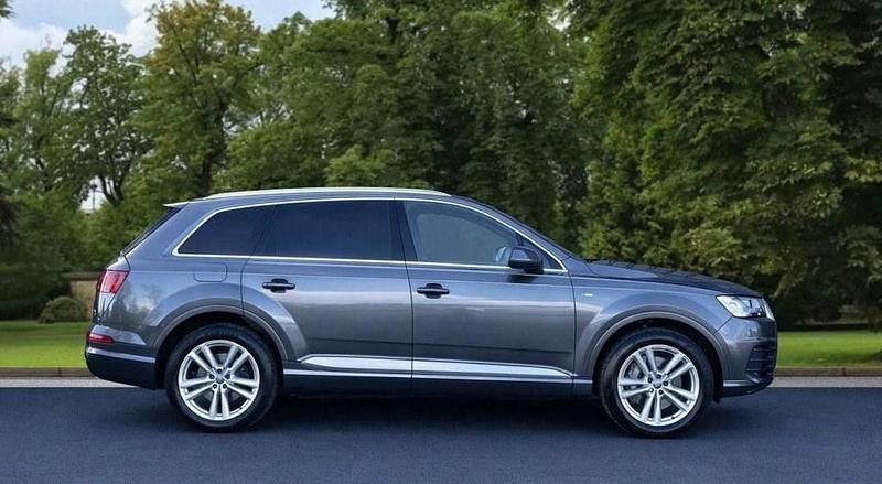 Used Audi Q7 S-Line 218 HP (160 kW) 2018 Grey SUV