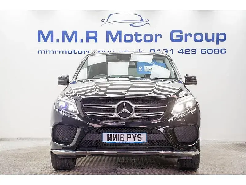 Used Mercedes GLE250 AMG line 204 HP (150 kW) 2016 Black SUV