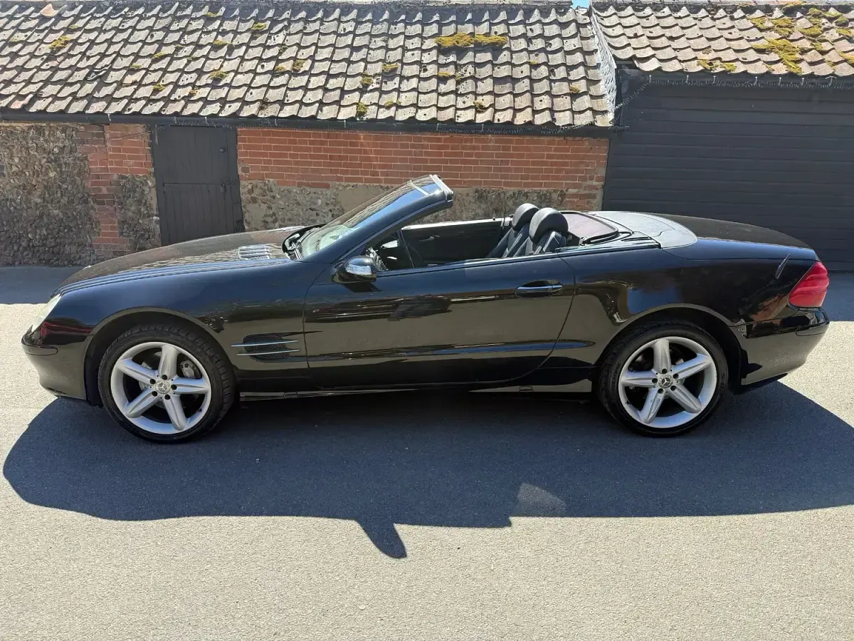 Used Mercedes SL500 2003 Black Cabriolet
