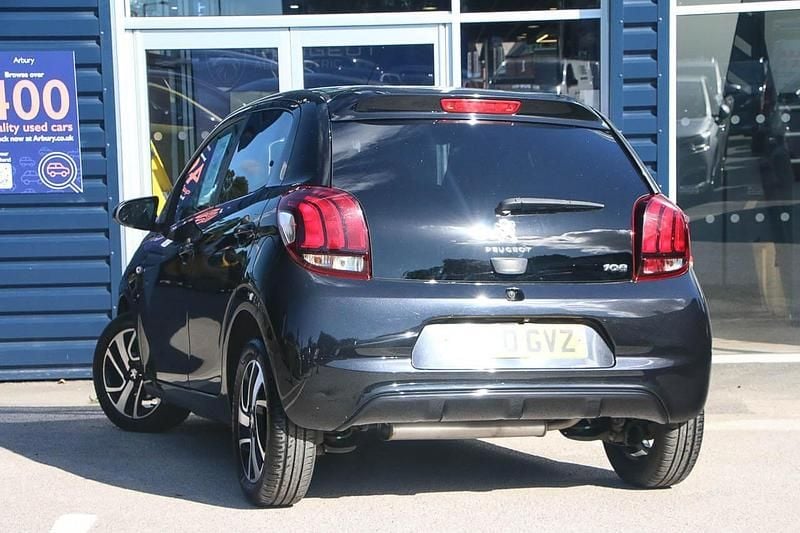 Black Used 2020 Peugeot 108 Allure Hatchback | £8,332 (Fair price) - Image 1/3