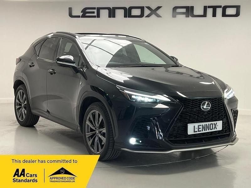 Black Used 2022 Lexus NX450h+ Sport Line SUV | £37,990 (Fair price) - Image 1/4