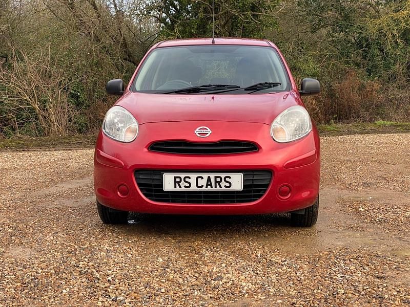 Used Nissan Micra Visia 2011 Red Hatchback