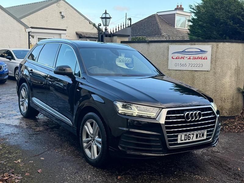 Used Audi Q7 S-Line 2017 Black SUV