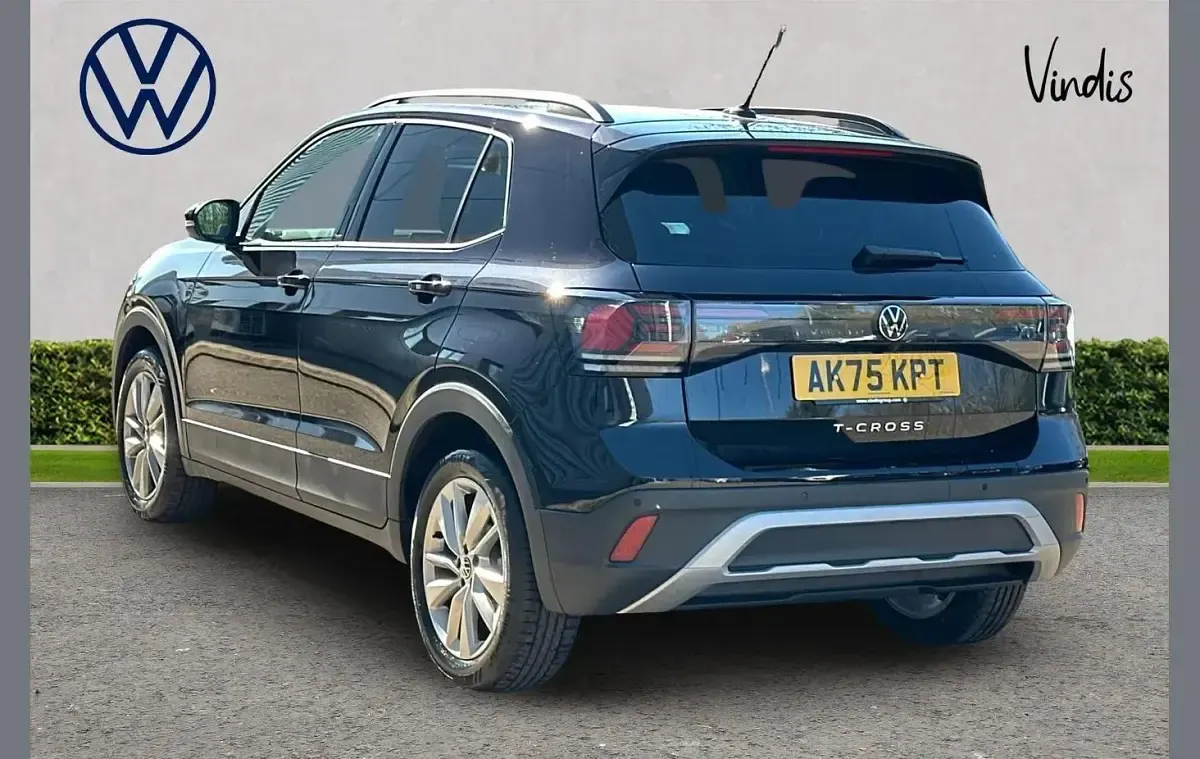 Used VW T-Cross Match 113 HP (83 kW) 2025 Black SUV