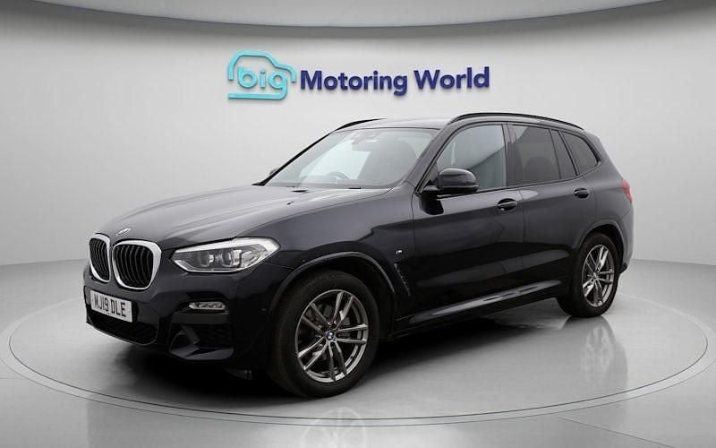 Used BMW X3 M Sport 190 HP (139 kW) 2019 Black SUV