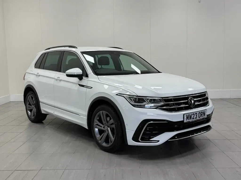 Used VW Tiguan R-line Edition 150 HP (110 kW) 2023 White SUV