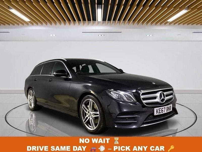 Black Used 2018 Mercedes E220 AMG line Estate | £12,799 (Super price) - Image 1/3