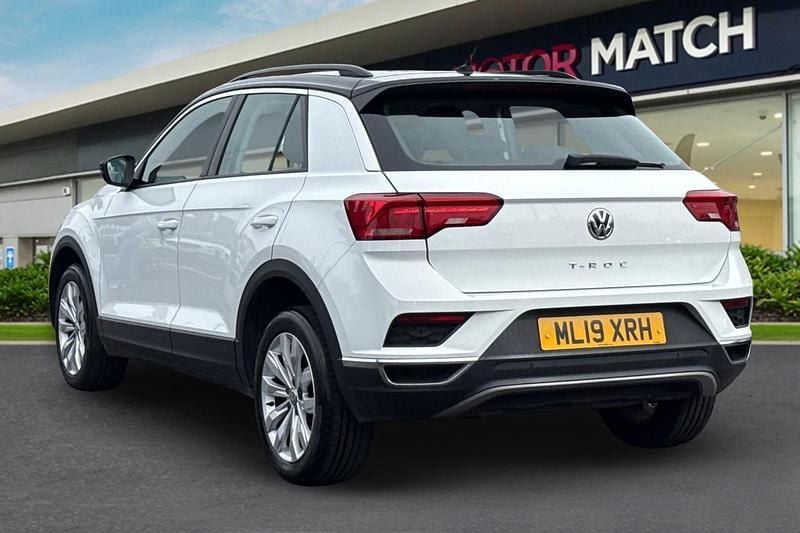 Used VW T-Roc SE 150 HP (110 kW) 2019 White SUV