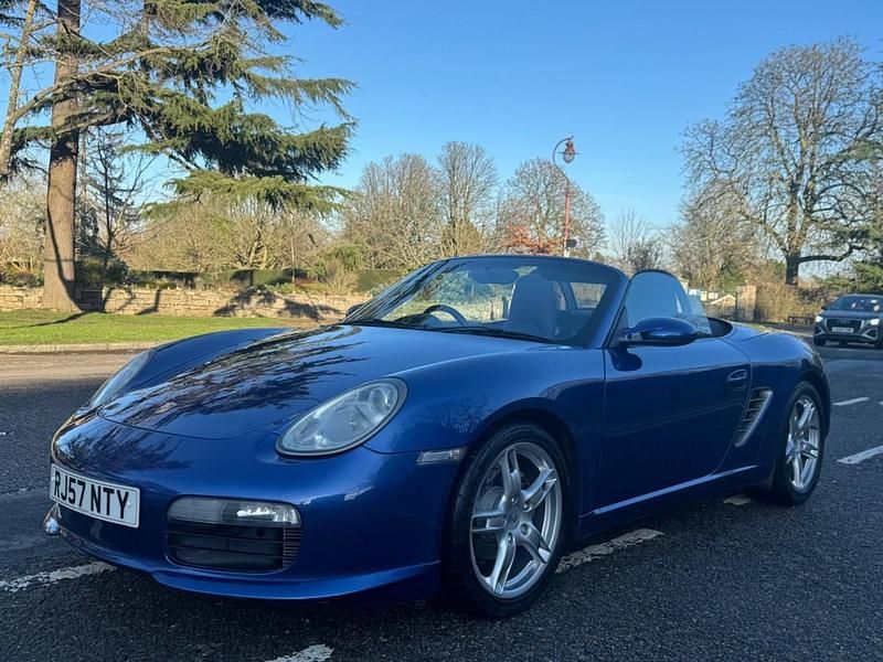 Used Porsche Boxster Sport 245 HP (180 kW) 2007 Blue Cabriolet