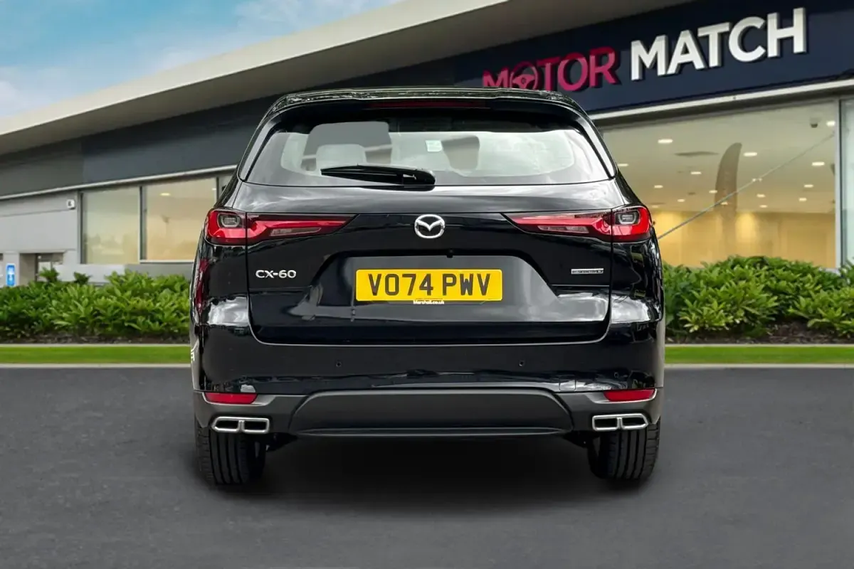 Used Mazda CX-60 Exclusive-Line 200 HP (147 kW) 2024 Black SUV