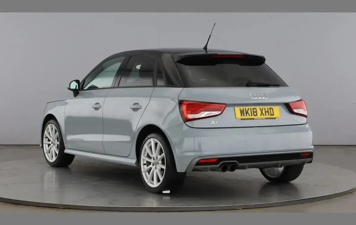 Used Audi A1 S-Line 123 HP (90 kW) 2018 Grey Hatchback