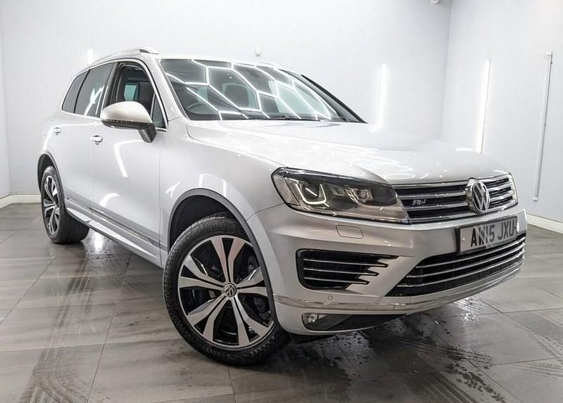 Used VW Touareg R-line 262 HP (192 kW) 2015 Silver SUV