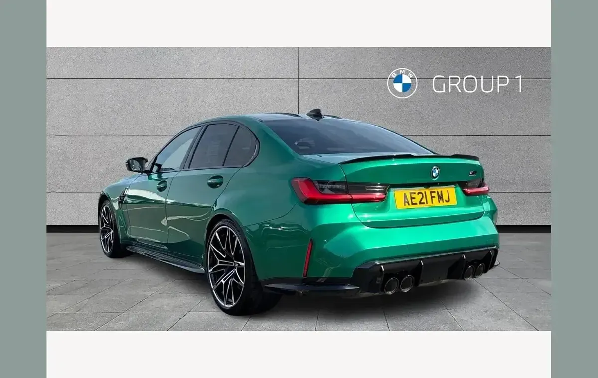 Used BMW M3 Competition Edition 510 HP (375 kW) 2021 Green Sedan