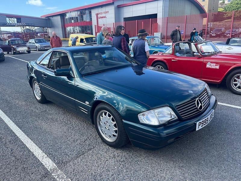 Used Mercedes SL320 1996 Green Cabriolet