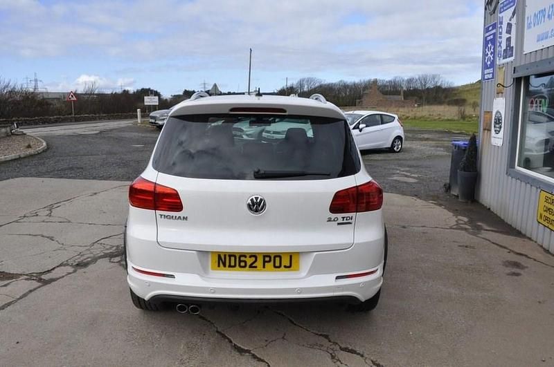 Used VW Tiguan R-line 170 HP (125 kW) 2012 White SUV