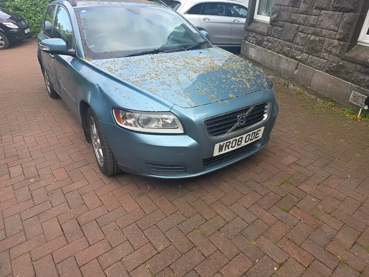 Used Volvo V50 109 HP (80 kW) 2008 Blue Estate