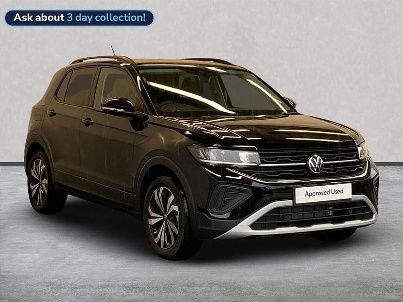 Black New 2025 VW T-Cross Match SUV | £21,543 (Fair price) - Image 1/2