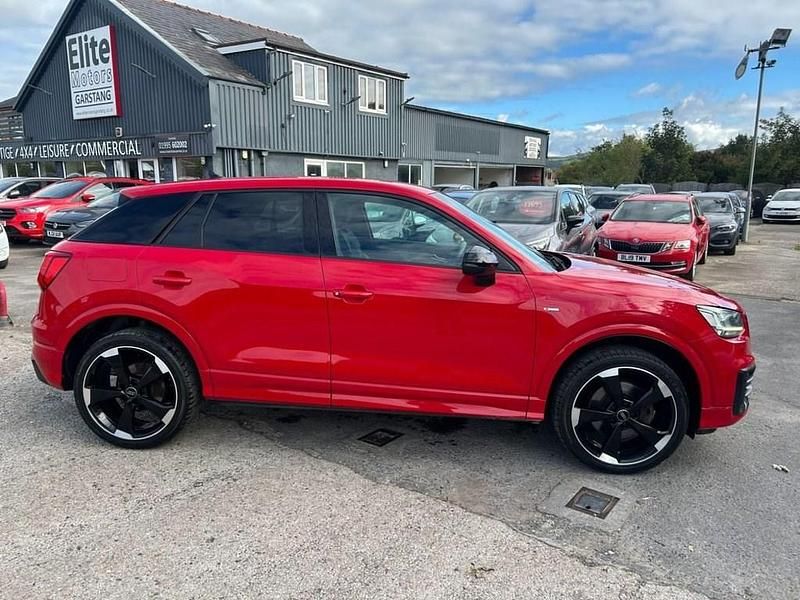 Used Audi Q2 Black Edition 150 HP (110 kW) 2019 Red SUV