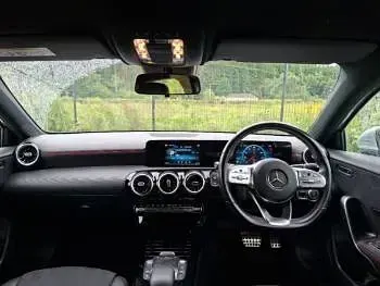 Used Mercedes A220 AMG line 190 HP (139 kW) 2021 Silver Hatchback