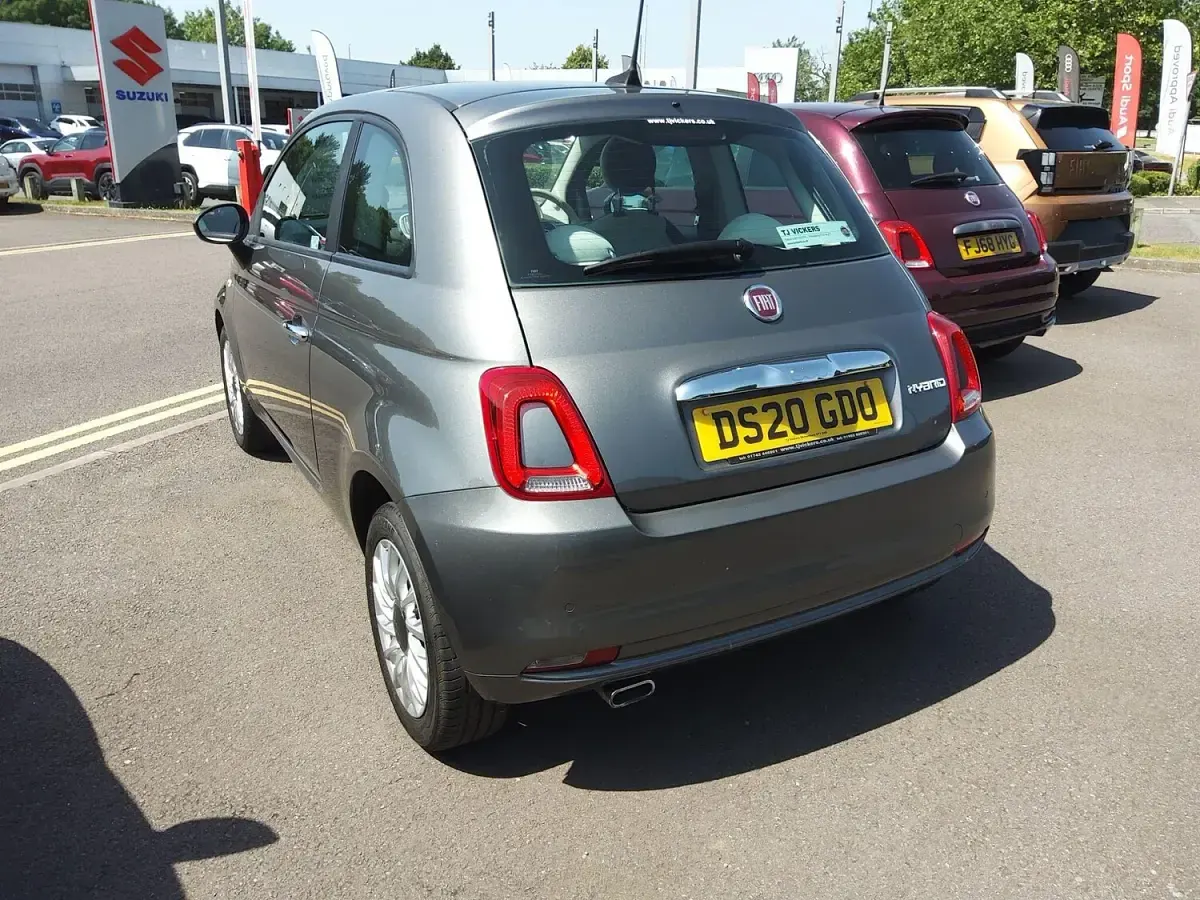 Used Fiat 500 Lounge 70 HP (51 kW) 2020 Grey Hatchback