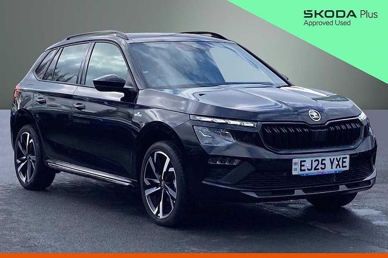 Used Skoda Kamiq Monte Carlo 110 HP (80 kW) 2025 Black magic pearl effect SUV