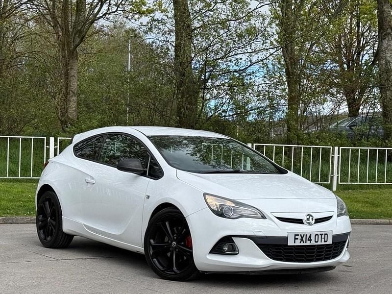 Used Vauxhall Astra GTC Edition 2014 White Hatchback