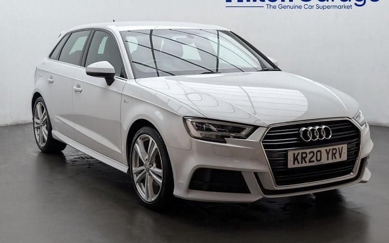 Used 2019 Audi A3 Sportback S-Line Hatchback | £17,350 (Fair price) - Image 1/4