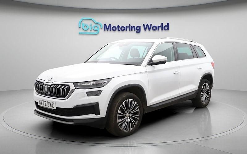 Used Skoda Kodiaq SE L Executive 150 HP (110 kW) 2023 White SUV
