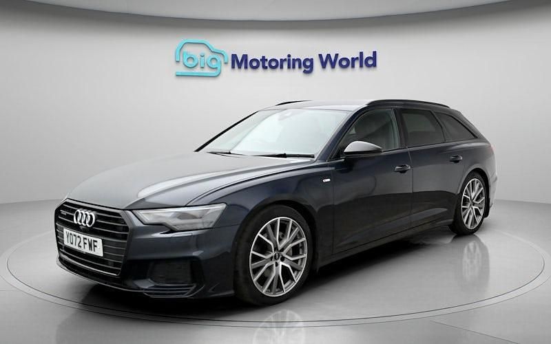 Used Audi A6 Black Edition 204 HP (150 kW) 2023 Blue Estate