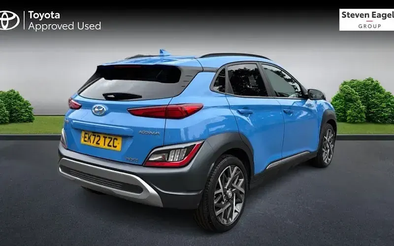Used Hyundai Kona Premium 141 HP (103 kW) 2022 Blue SUV
