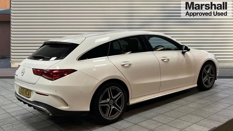 Used Mercedes CLA200 AMG line 163 HP (119 kW) 2020 White