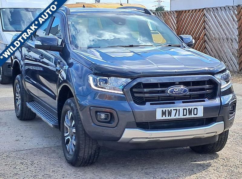 Grey Used 2021 Ford Ranger Wildtrack Pickup | £17,999 (Good price) - Image 1/4