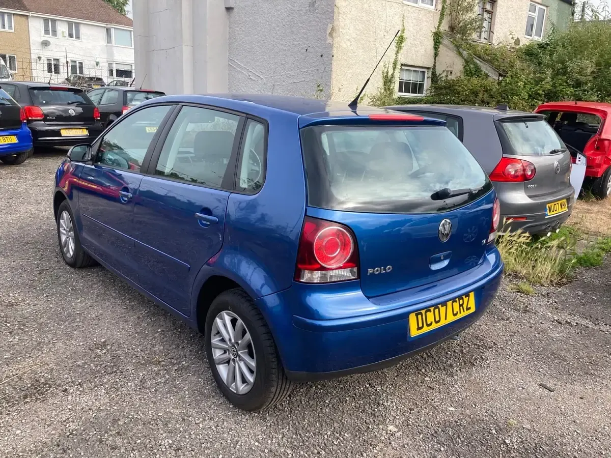 Used VW Polo S 80 HP (58 kW) 2007 Blue Hatchback