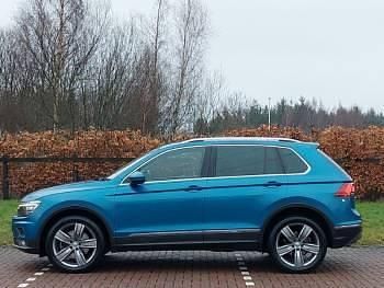 Used VW Tiguan SEL 190 HP (139 kW) 2019 Blue SUV