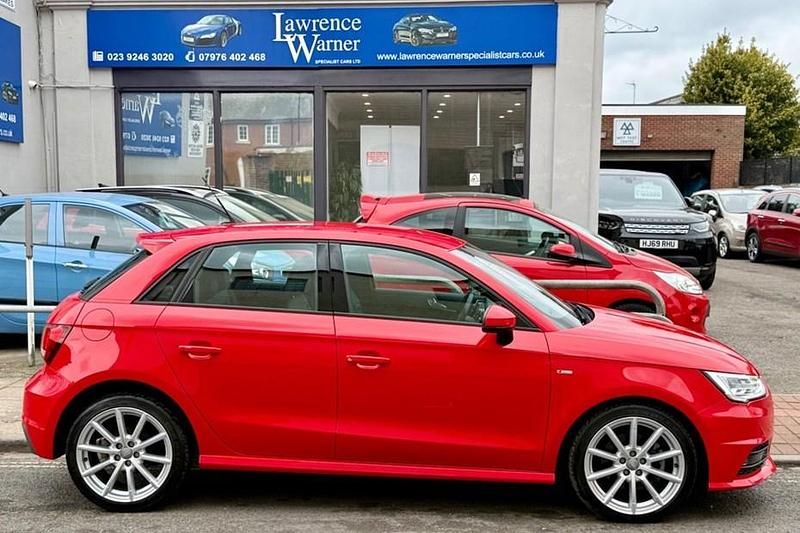Used Audi A1 Sportback S-Line 150 HP (110 kW) 2017 Red Hatchback
