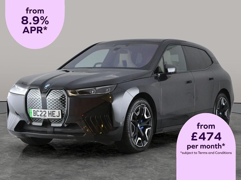 Grey Used 2022 BMW iX M Sport SUV | £30,294 (Fair price) - Image 1/2