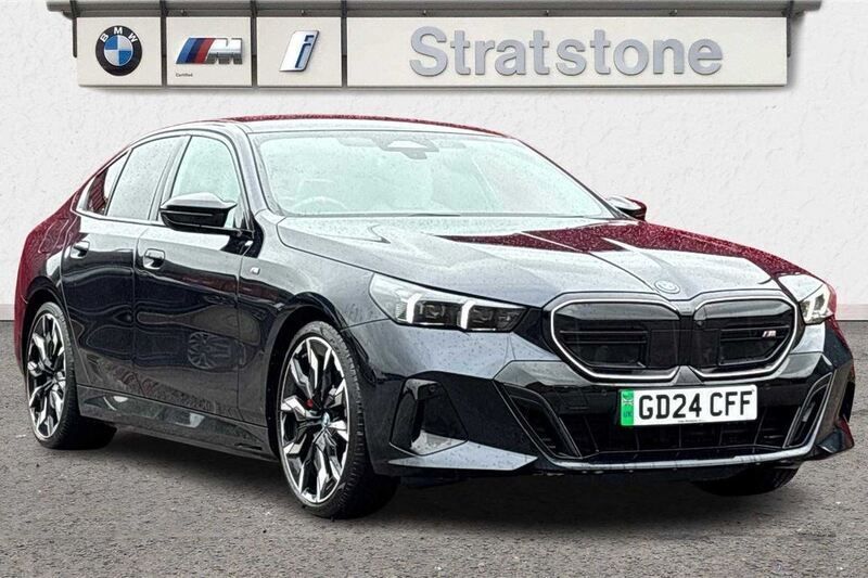 Black Used 2024 BMW i5 Comfort Edition Sedan | £63,990 (Expensive) - Image 1/3