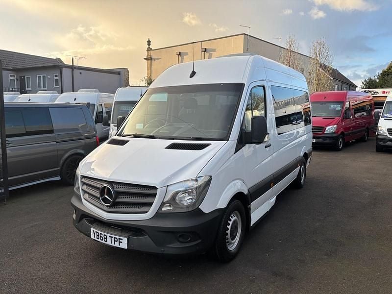 Used Mercedes Sprinter 138 HP (101 kW) 2018 White Van