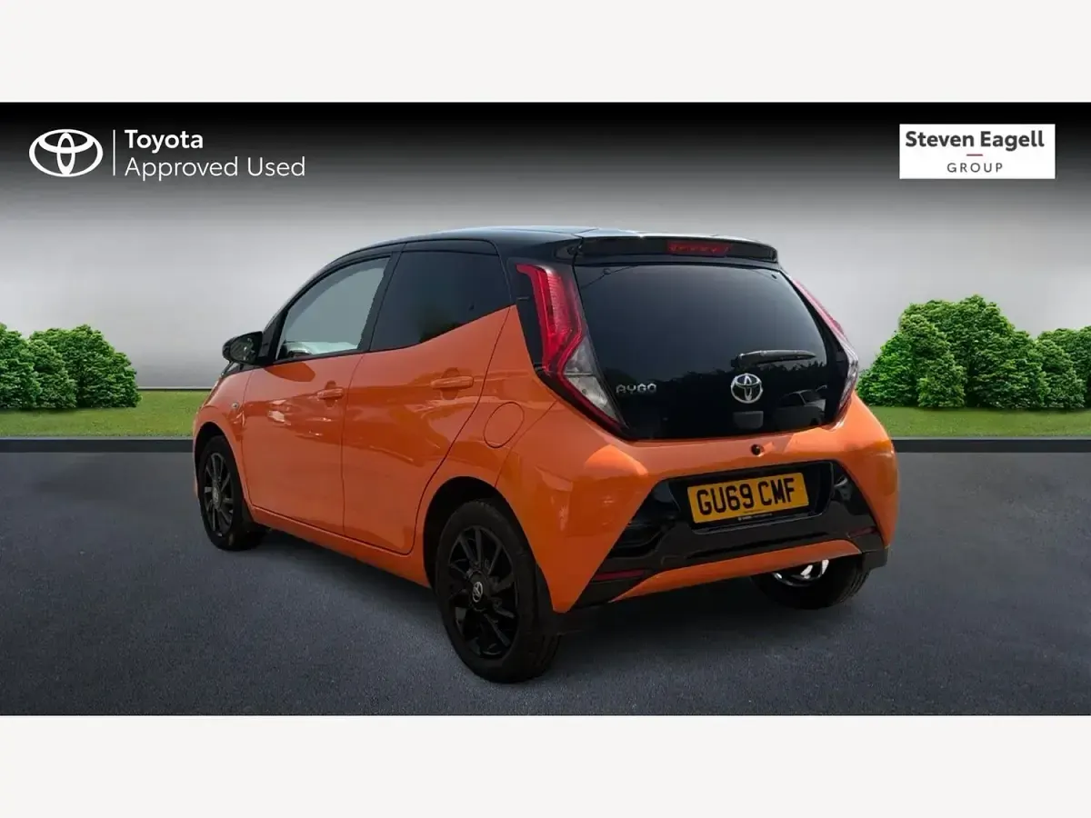 Used Toyota Aygo X-cite 2019 Orange Hatchback