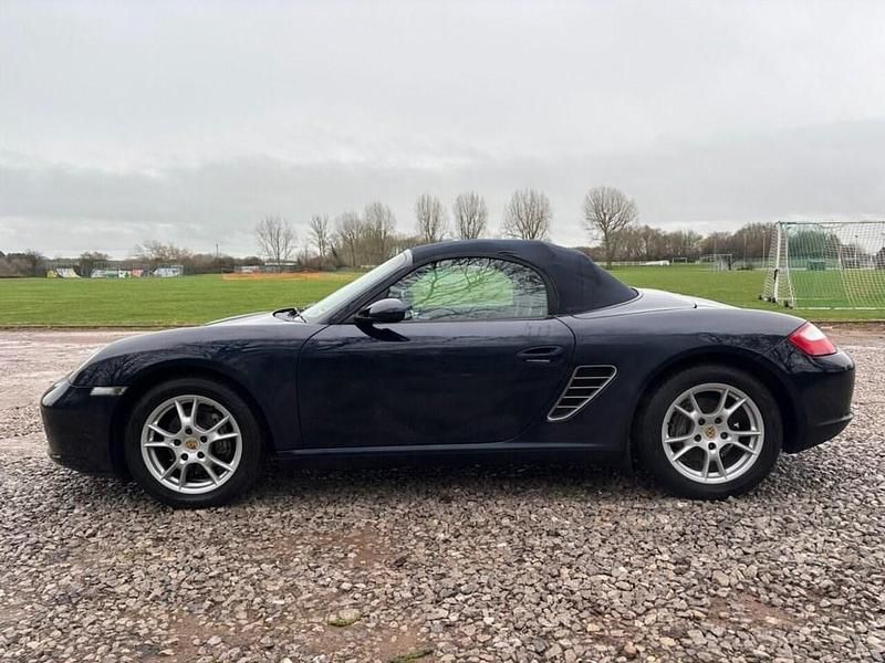 Used Porsche Boxster 245 HP (180 kW) 2008 Blue Cabriolet