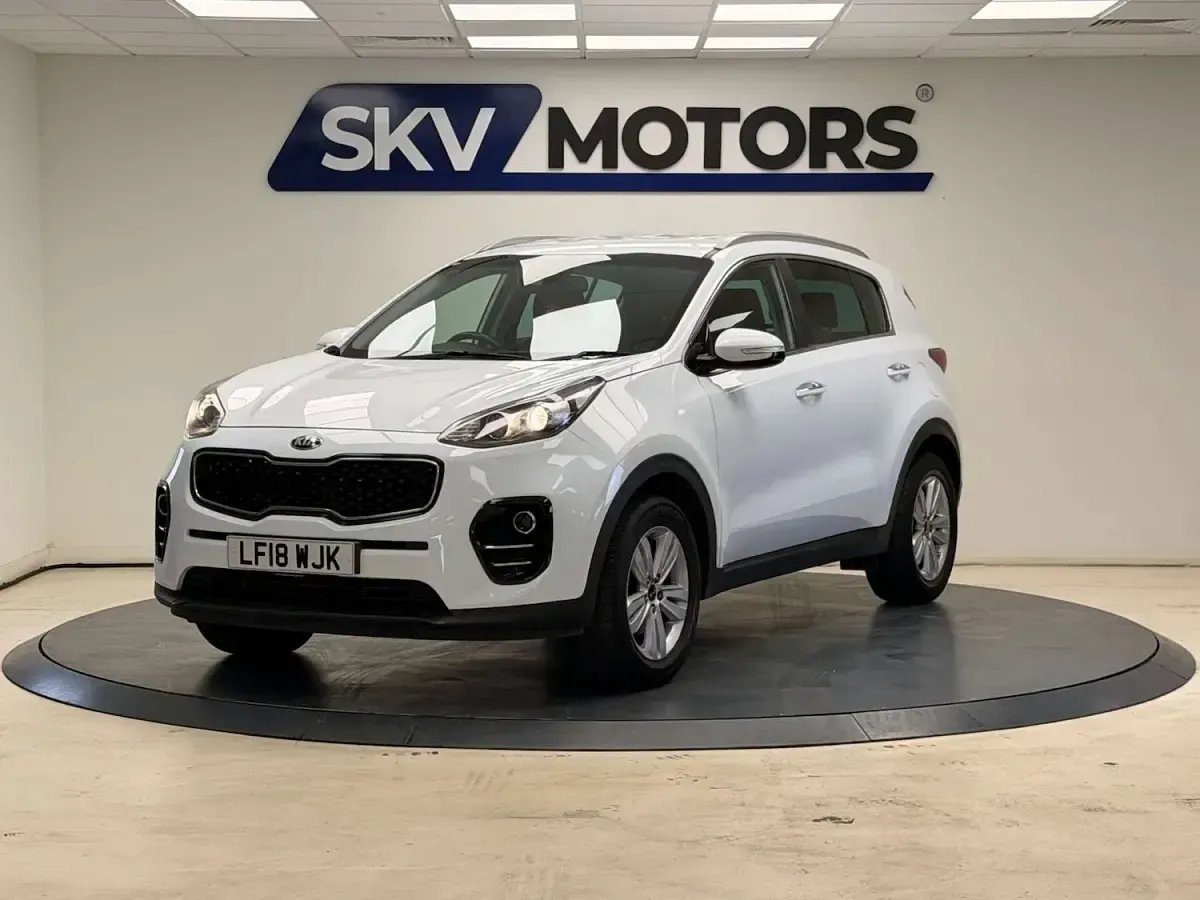 Used Kia Sportage 115 HP (84 kW) 2018 White SUV