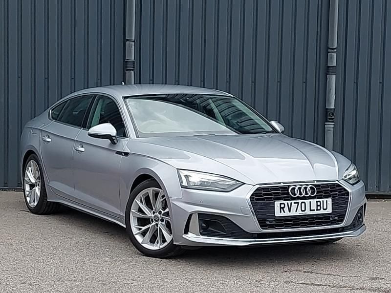Silver Used 2020 Audi A5 Sport Coupe | £21,498 (A bit pricey) - Image 1/4