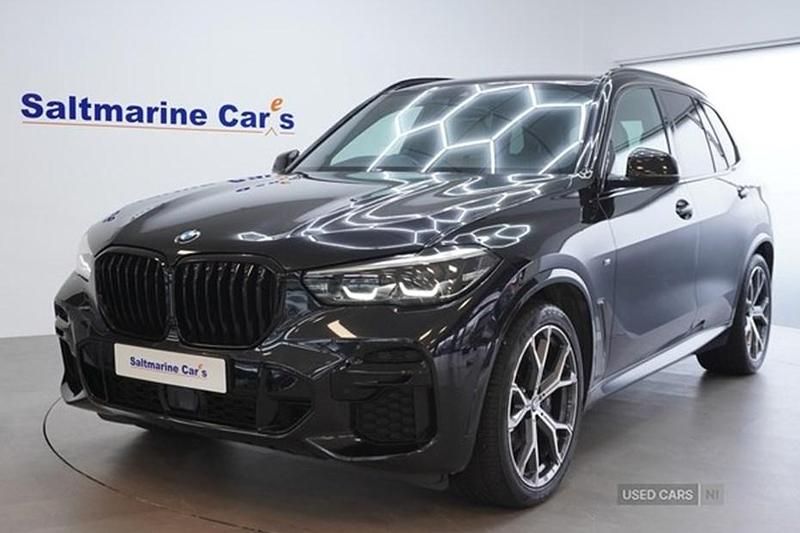 Black Used 2022 BMW X5 M Sport SUV | £43,490 (Good price) - Image 1/1