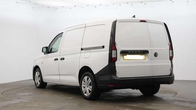 Used VW Caddy Maxi S 102 HP (75 kW) 2021 White MPV